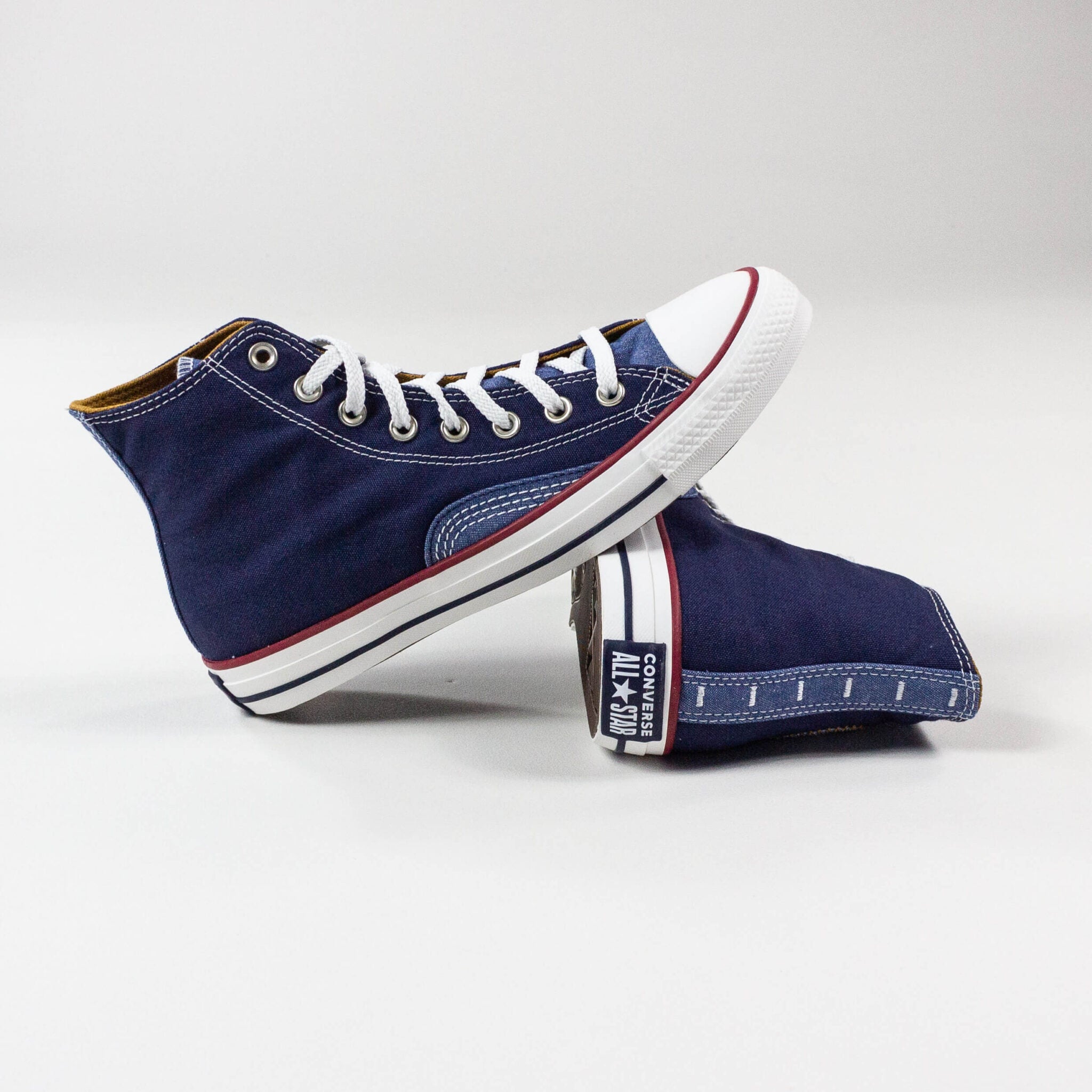 Indigo high top converse Clearance