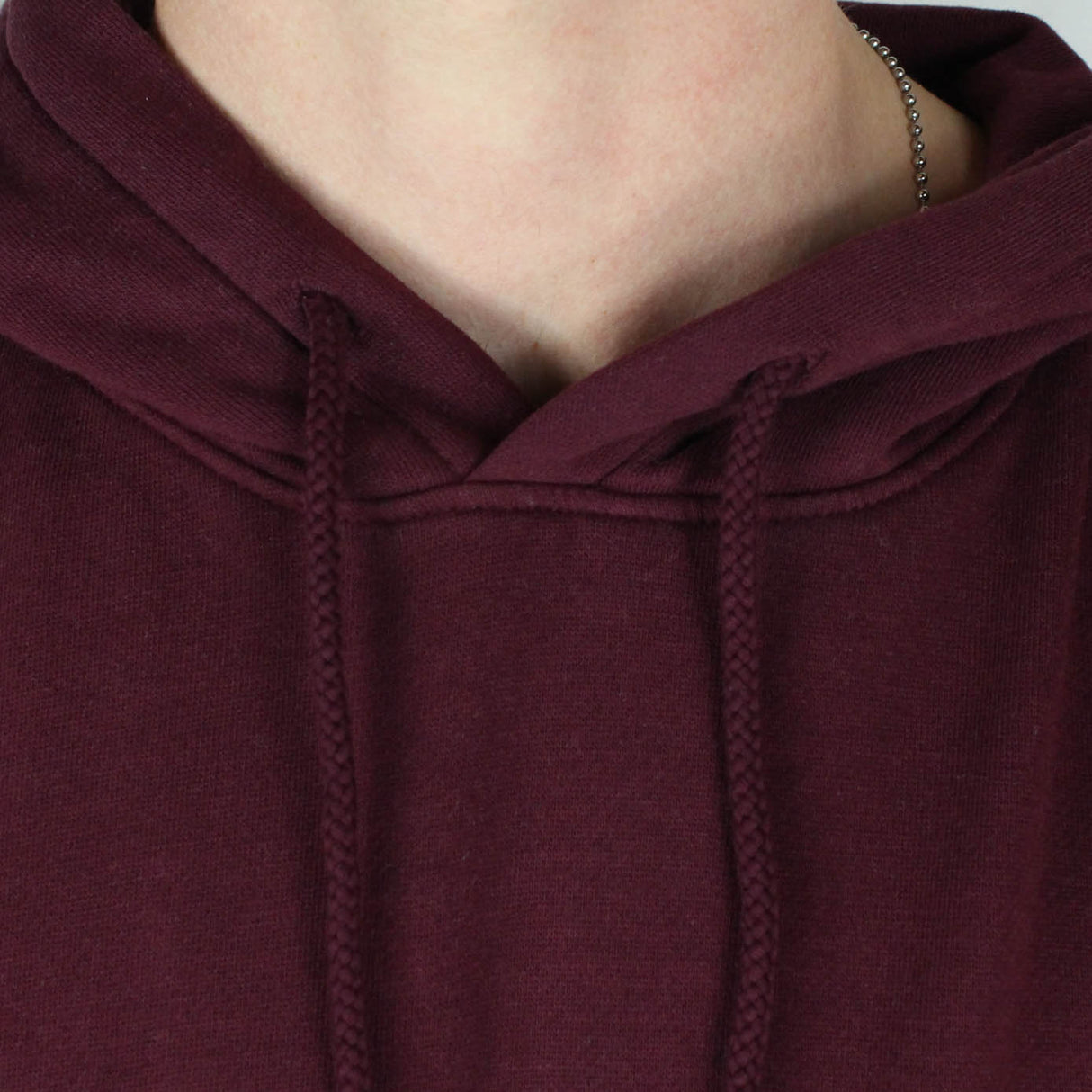 Grizzly OG Bear Embroidered Hooded Sweatshirt - Burgundy / White