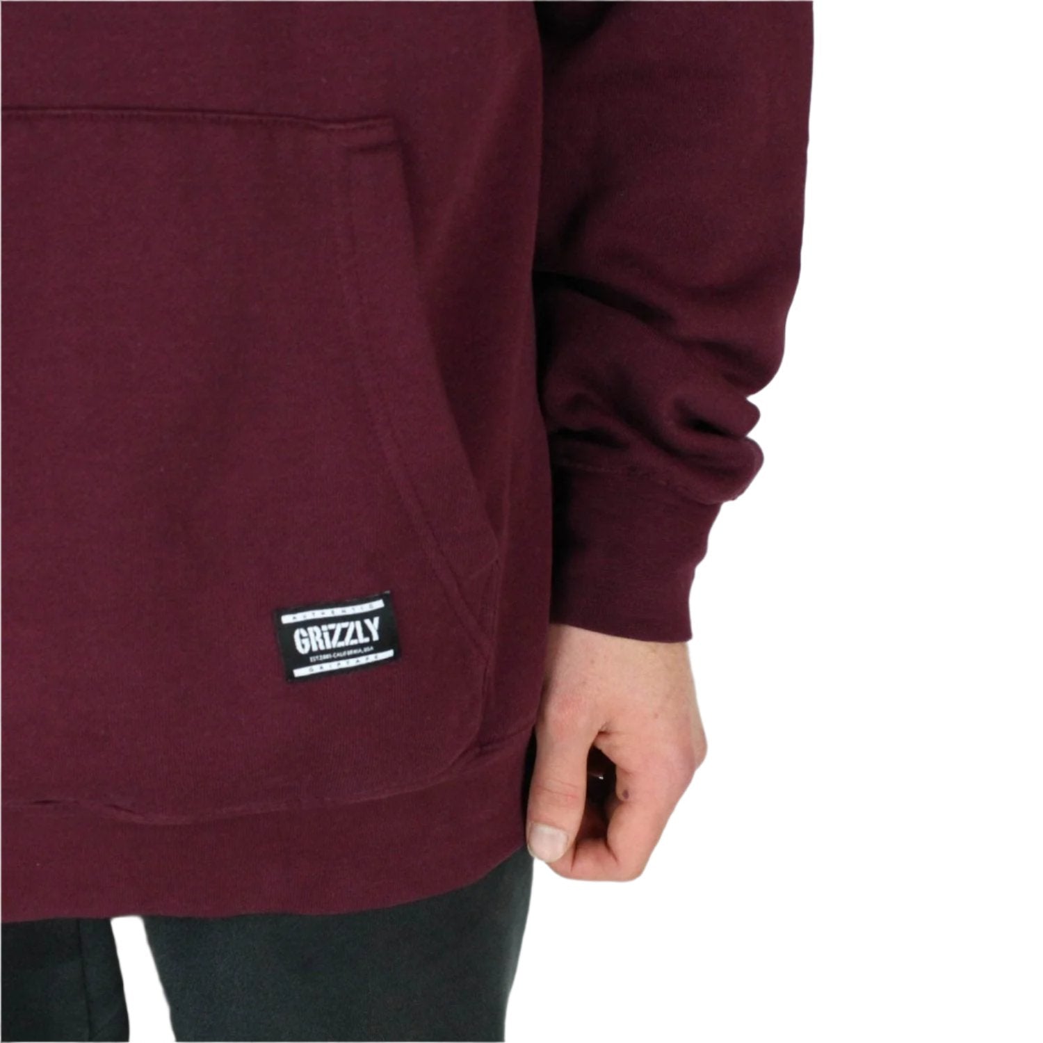 Grizzly og outlet bear embroidered hoodie