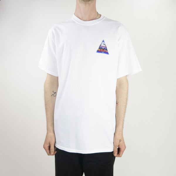 HUF Altered State Triple Triangle T-Shirt - White