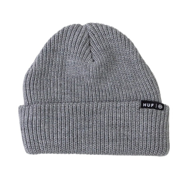 HUF Essentials Usual Beanie- Grey Heather