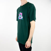 HUF High Gloss Headache T-Shirt - Dark Green