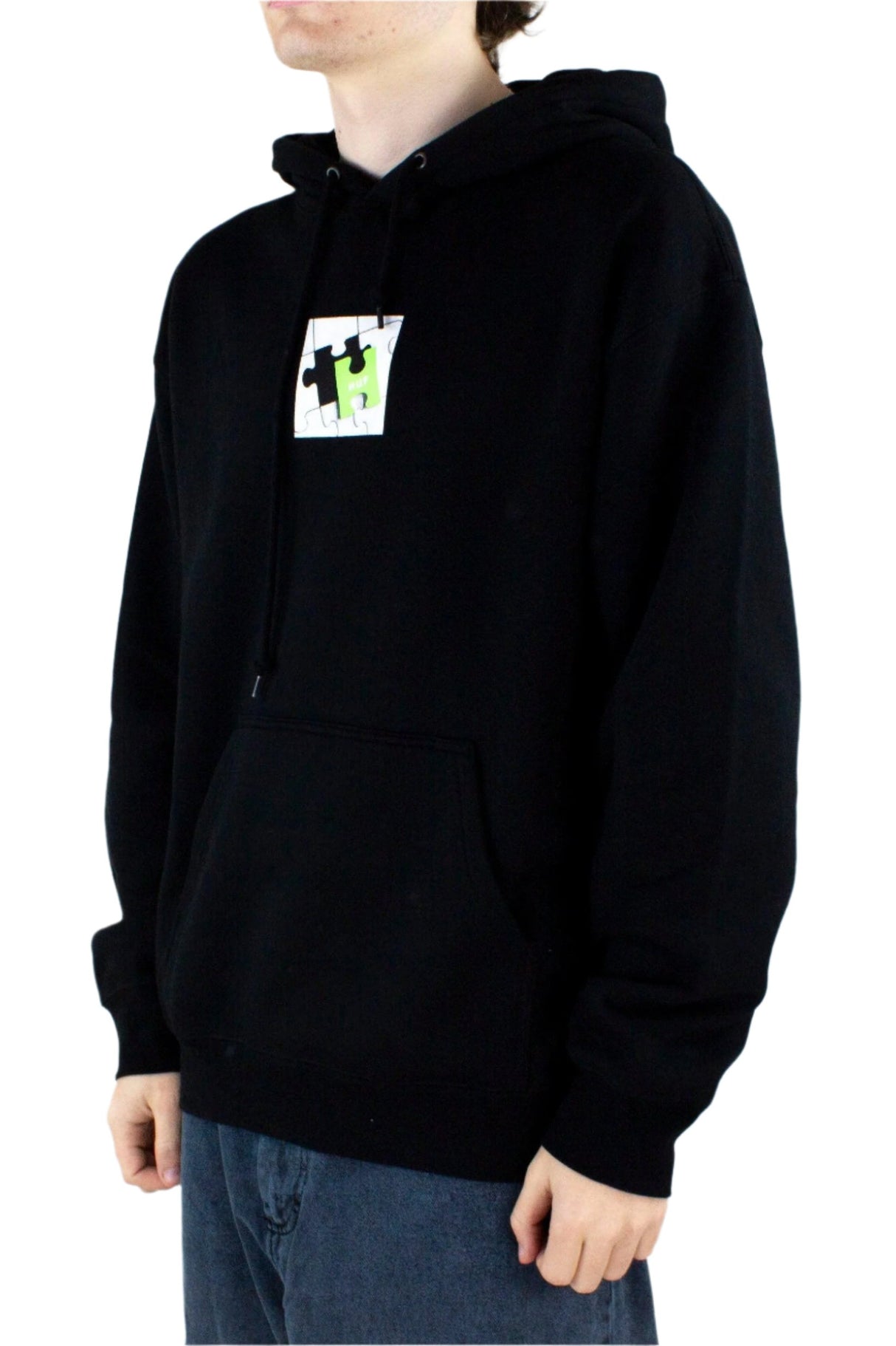 HUF Mis-Fit Hoodie - Black