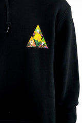 HUF New Dawn Triple Triangle Hoodie - Black