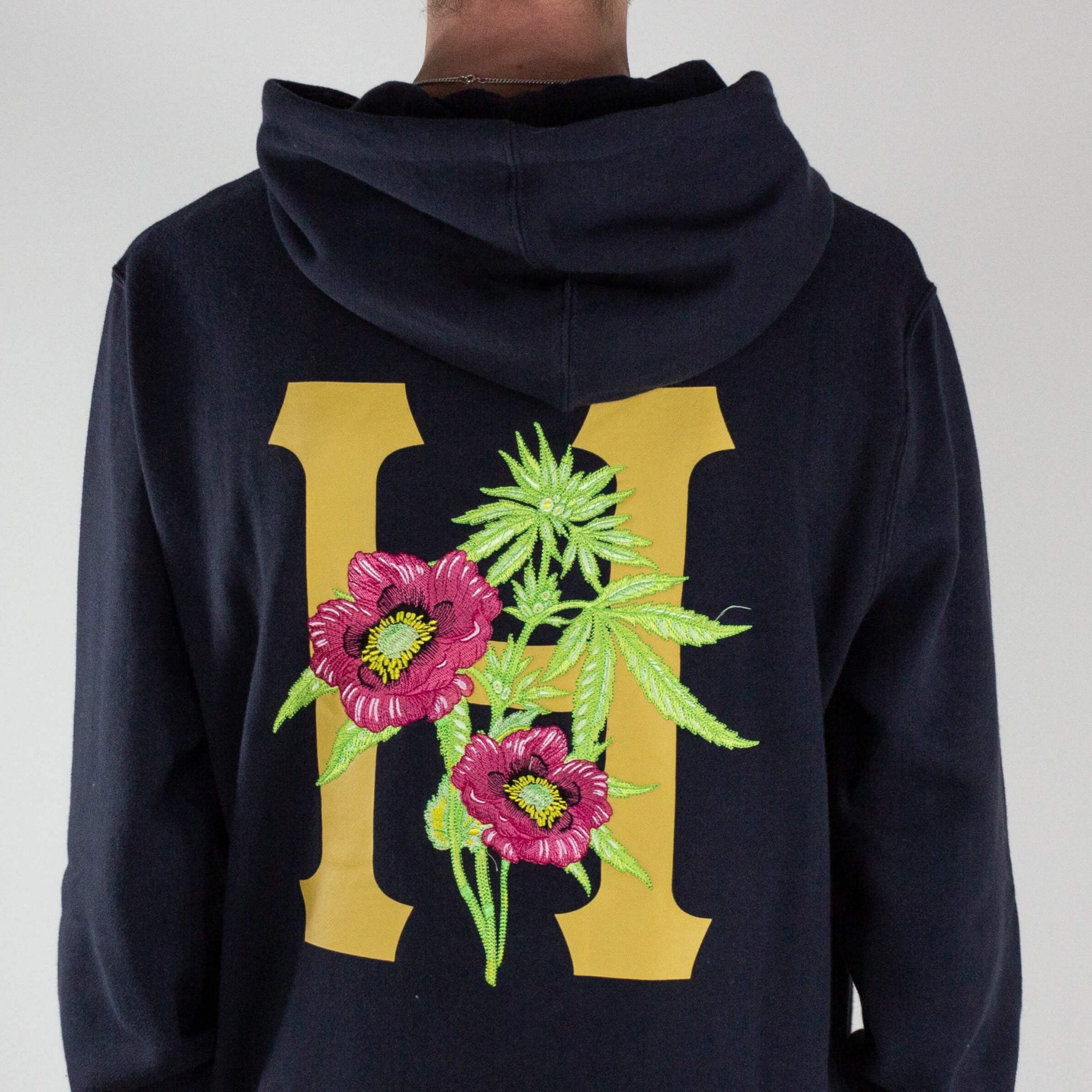 HUF Planta Hoodie French Navy S Navy