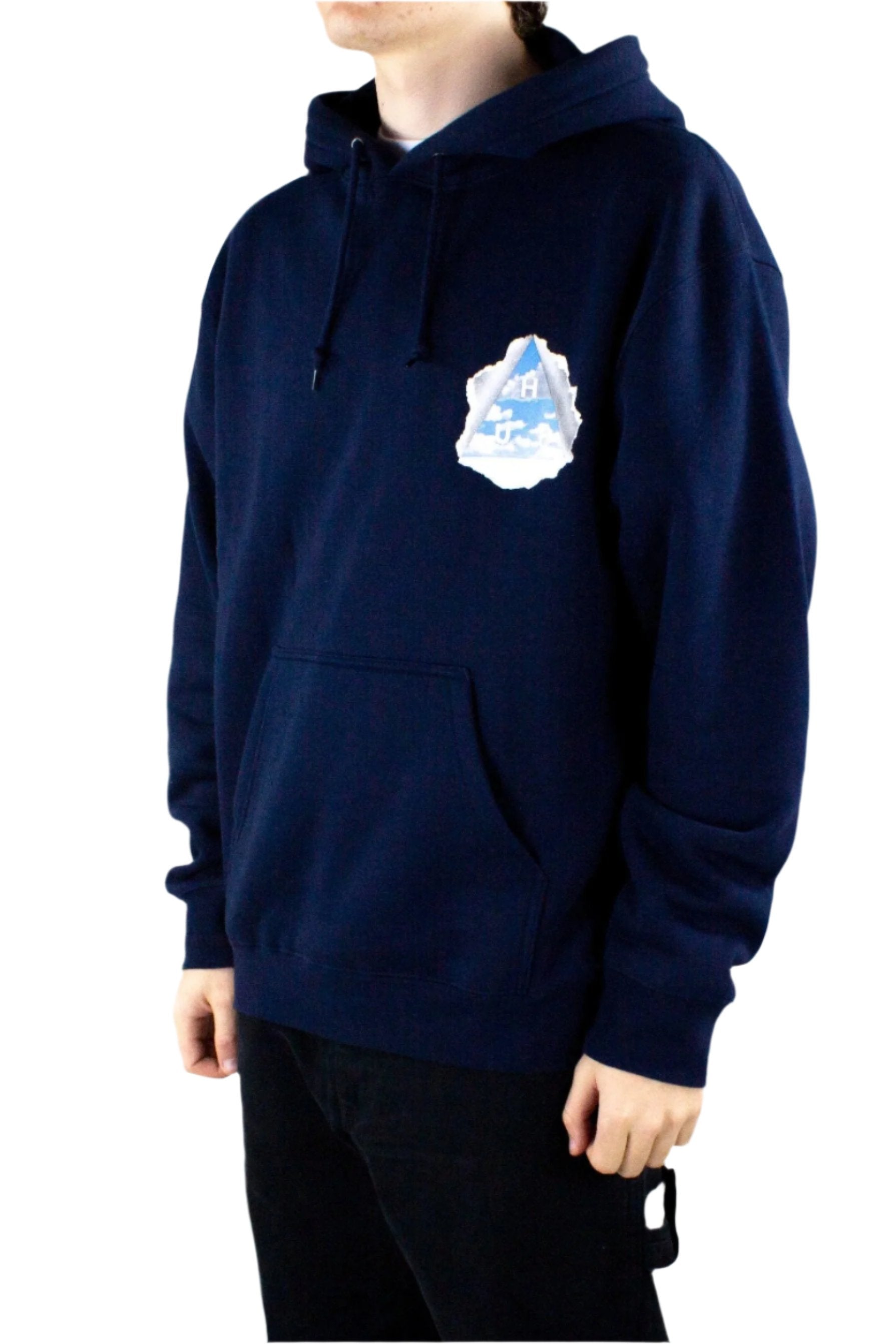 Huf blue rose on sale hoodie