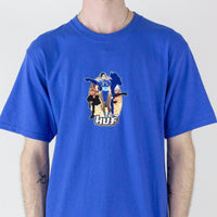 HUF X Street Fighter Chun-Li T-Shirt- Royal Blue