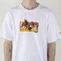 HUF X Street Fighter Dhalsim T-Shirt- White