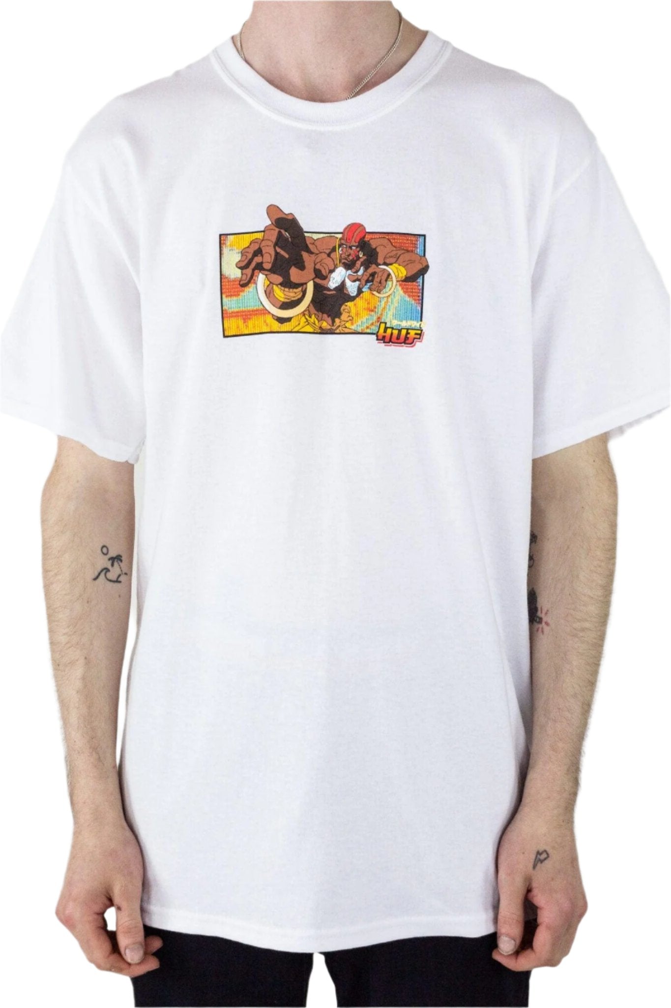 HUF X Street Fighter Dhalsim T-Shirt- White – Remix Casuals