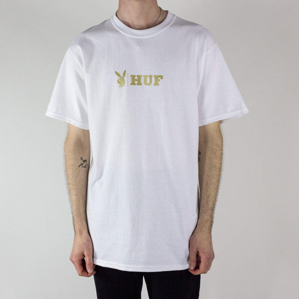 HUF x Playboy Classic H T-Shirt- White