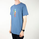 Krooked Shmoo Mermaid T-Shirt - Indigo / Multi