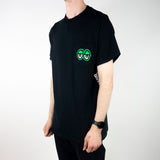 Krooked Strait Eyes T-Shirt - Black / Green