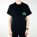 Krooked Strait Eyes T-Shirt - Black / Green