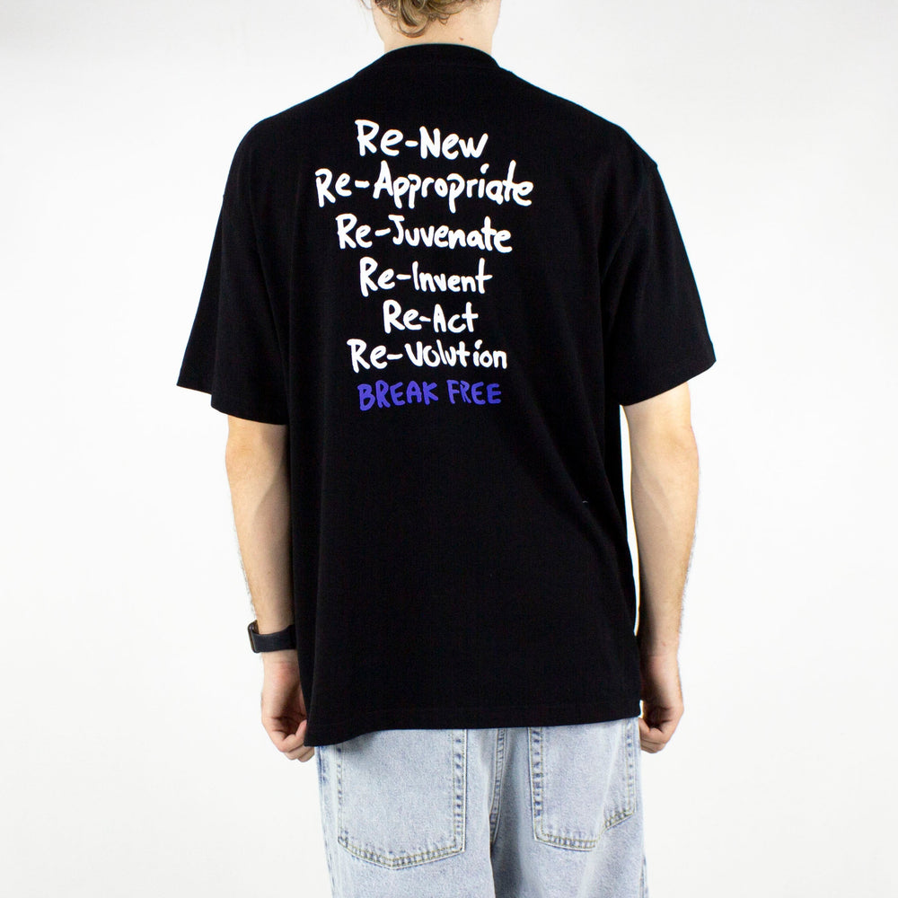 Last Resort AB Message T-Shirt - Black