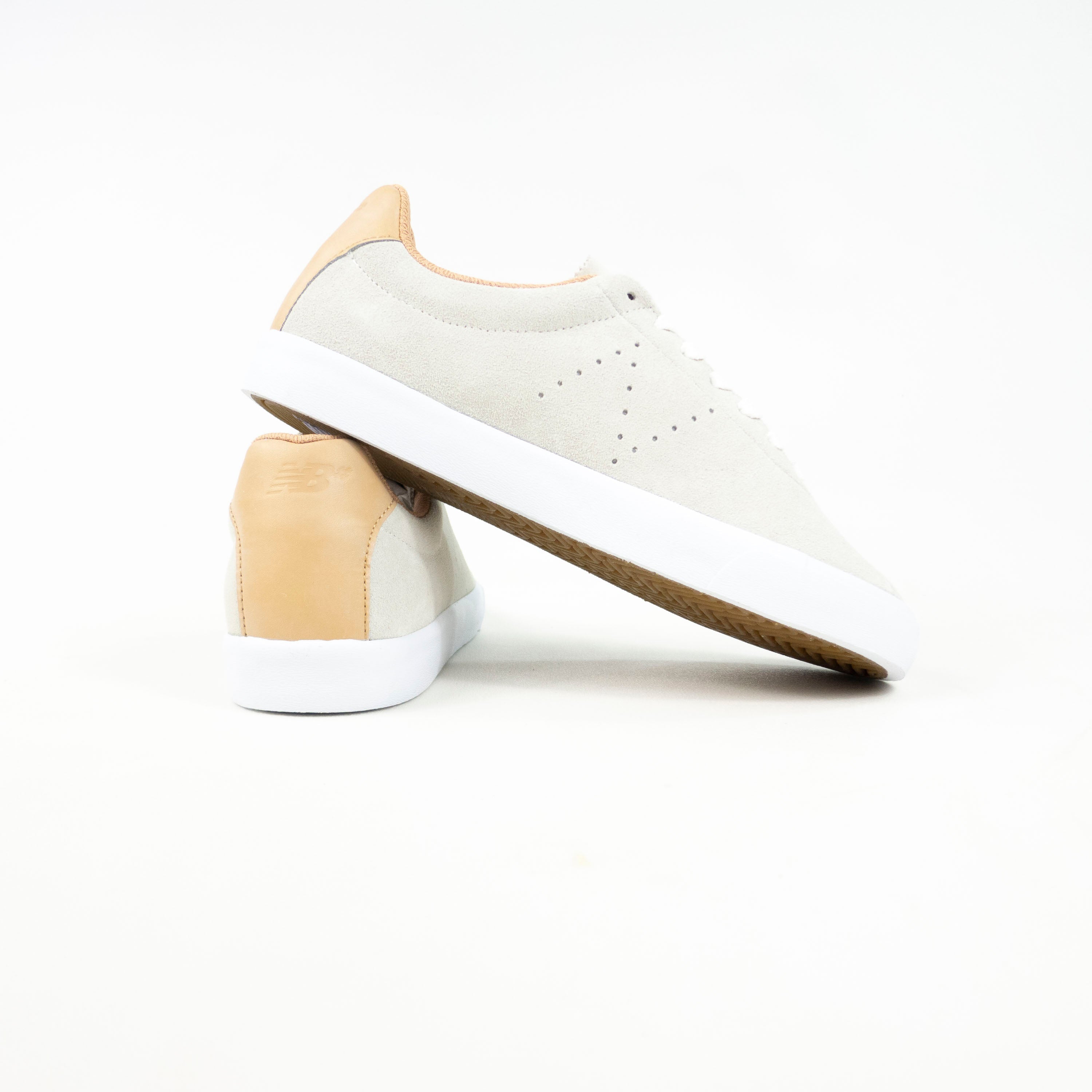 New Balance Numeric 22 Shoes - White / Tan (NM22WPL) exclusive at