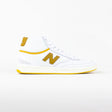 New Balance Numeric 440 Shoes - White / Yellow (NM440HJR)