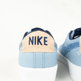 Nike SB Blazer Low GT Premium Shoes - Summit White / Midnight Navy-Summit White (100)