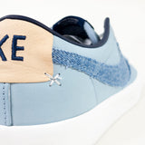 Nike SB Blazer Low GT Premium Shoes - Summit White / Midnight Navy-Summit White (100)