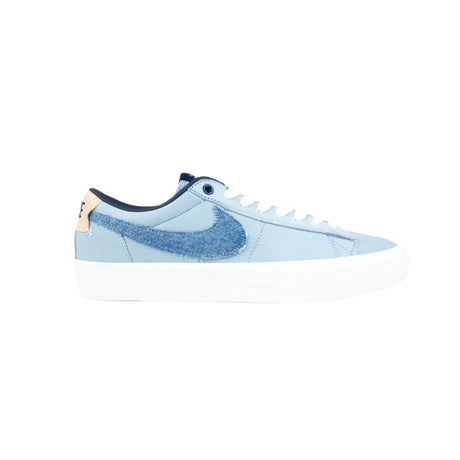 Nike SB Blazer Low GT Premium Shoes - Summit White / Midnight Navy-Summit White (100)