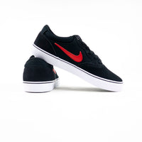 Nike SB Chron 2 Skate Shoes - Black/University Red-Black-White (003)