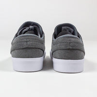 Nike SB Zoom Janoski Flyleather RM Shoes- Tumbled Grey / White (002)