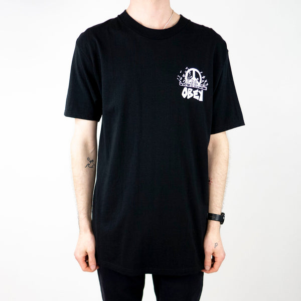 OBEY City Block T-Shirt - Black