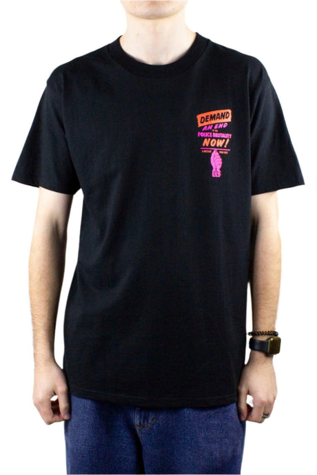 OBEY End Police Brutality T-Shirt - Black