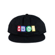 OBEY Lessons Snapback Cap - Black