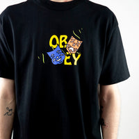OBEY Smile Now T-Shirt - Black