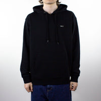 OBEY Torn Icon Face Hoodie - Black