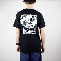 OBEY Torn Icon Face T-Shirt - Black
