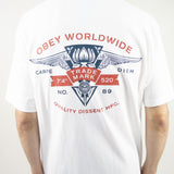 OBEY Winged Lotus T-Shirt - White