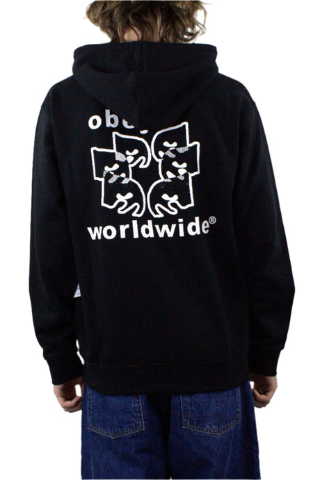 OBEY Worldwide Eyes Hoodie - Black