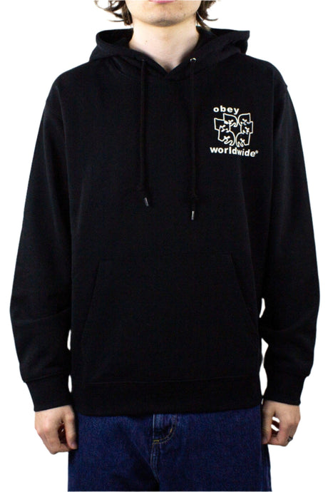 OBEY Worldwide Eyes Hoodie - Black