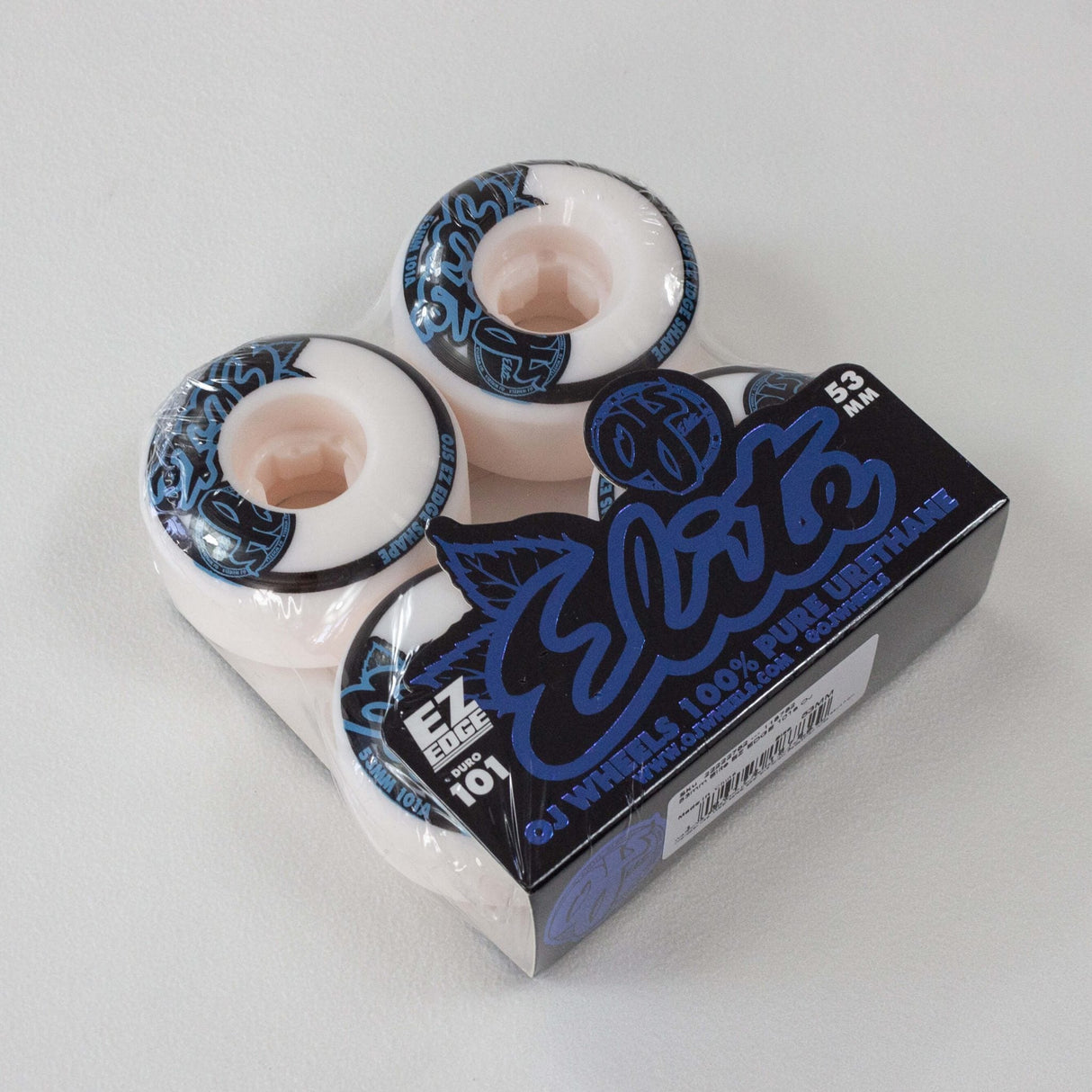 OJ Elite Wheels EZ EDGE Wheels- Blue / 101a