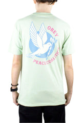 Obey Dove Barbed Wire T-Shirt - Cucumber