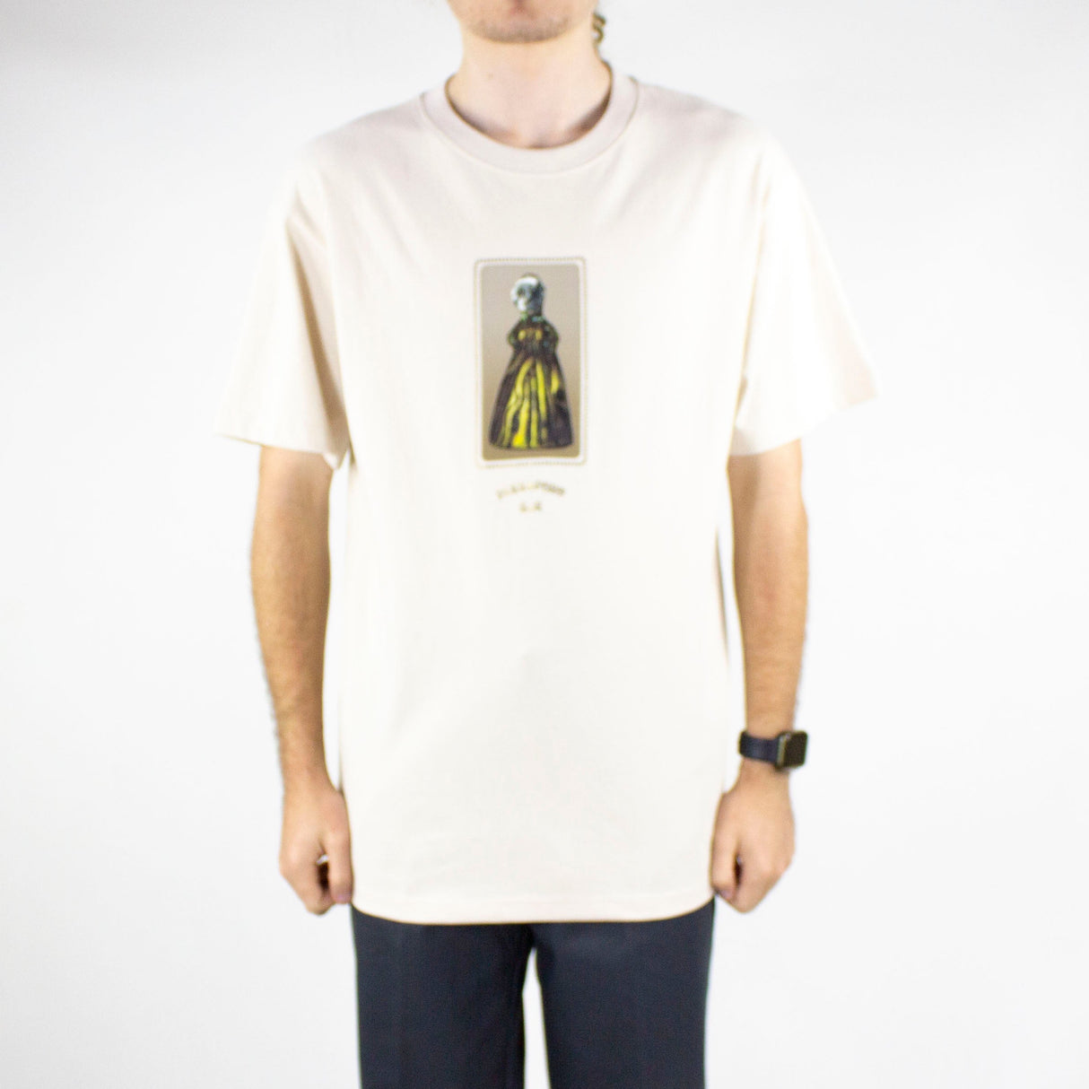 Pass Port Effigy T-Shirt - Natural