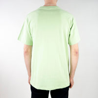 Pass Port Official Embroidery T-Shirt - Stonewash Green
