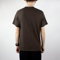 Pass Port Sterling Embroidery T-Shirt - Bark