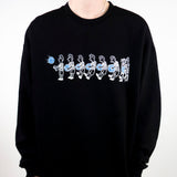 Polar Skate Co. Basketball Crewneck Sweatshirt – Black