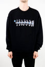 Polar Skate Co. Basketball Crewneck Sweatshirt – Black