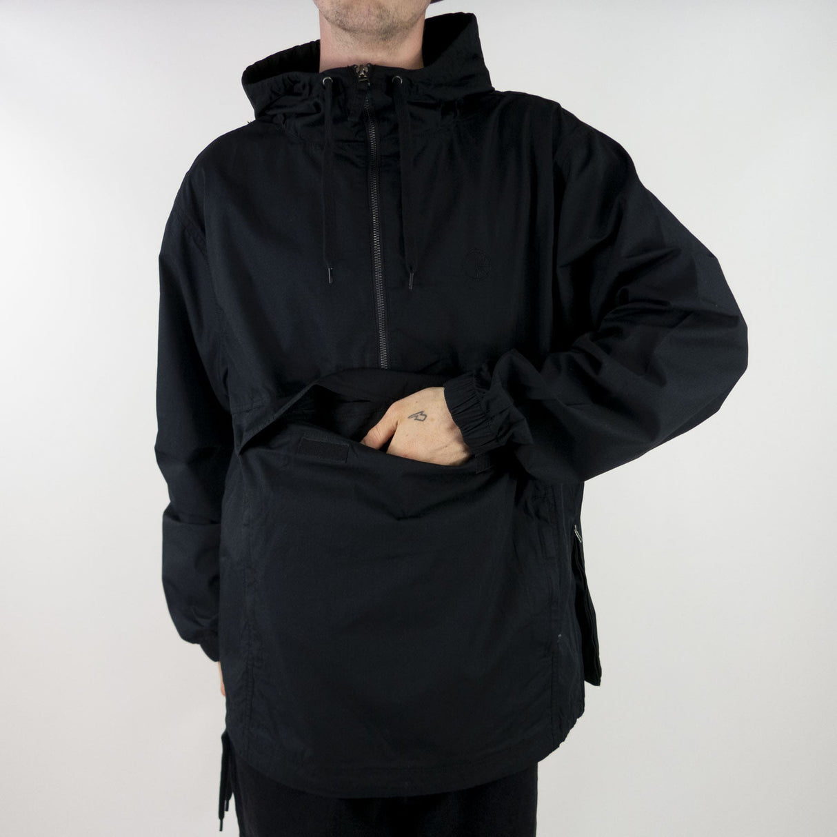 Polar Skate Co. Cotton Anorak - Black