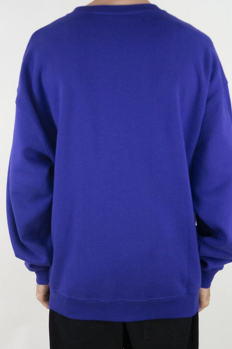 Polar Skate Co. Cut Logo Crew Sweatshirt - Purple