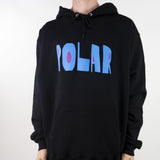 Polar Skate Co. Cut Logo Hoodie - Black