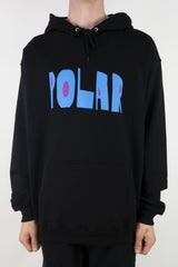 Polar Skate Co. Cut Logo Hoodie - Black