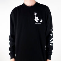 Polar Skate Co. Demon Long Sleeve T-Shirt – Black