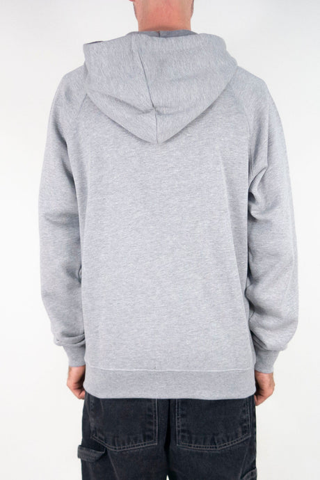 Polar Skate Co. Devil Man Zip Hoodie - Heather Grey