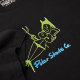 Polar Skate Co. Devil Woman T-Shirt – Black