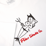 Polar Skate Co. Devil Woman T-Shirt – White