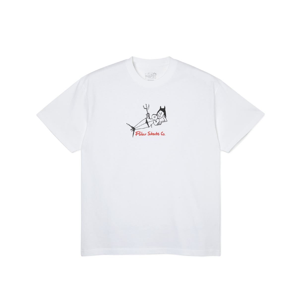 Polar Skate Co. Devil Woman T-Shirt – White